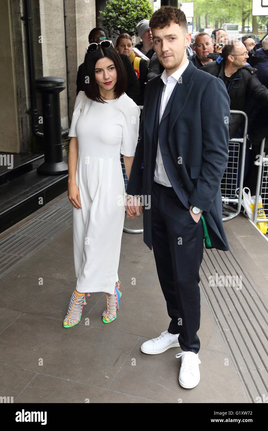 London, UK. Marina Diamondis at Ivor Novello Awards at the Grosvenor House Hotel, Park Lane, London on May 19th 2016. Ref: LMK73 -60315-200516 Keith Mayhew/Landmark Media.  WWW.LMKMEDIA.COM. Stock Photo