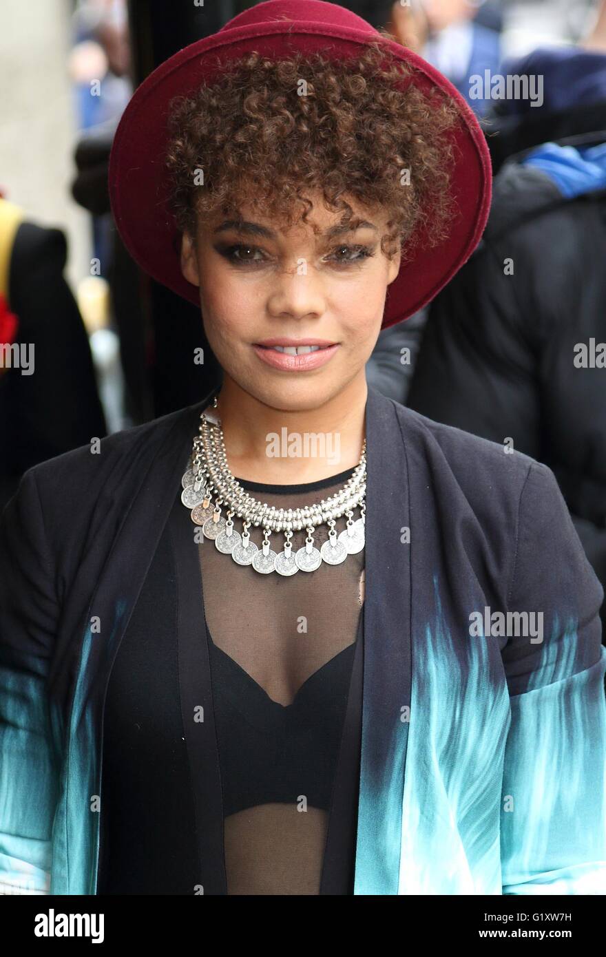 London, UK. Andreya Triana at Ivor Novello Awards at the Grosvenor House Hotel, Park Lane, London on May 19th 2016. Ref: LMK73 -60315-200516 Keith Mayhew/Landmark Media.  WWW.LMKMEDIA.COM. Stock Photo