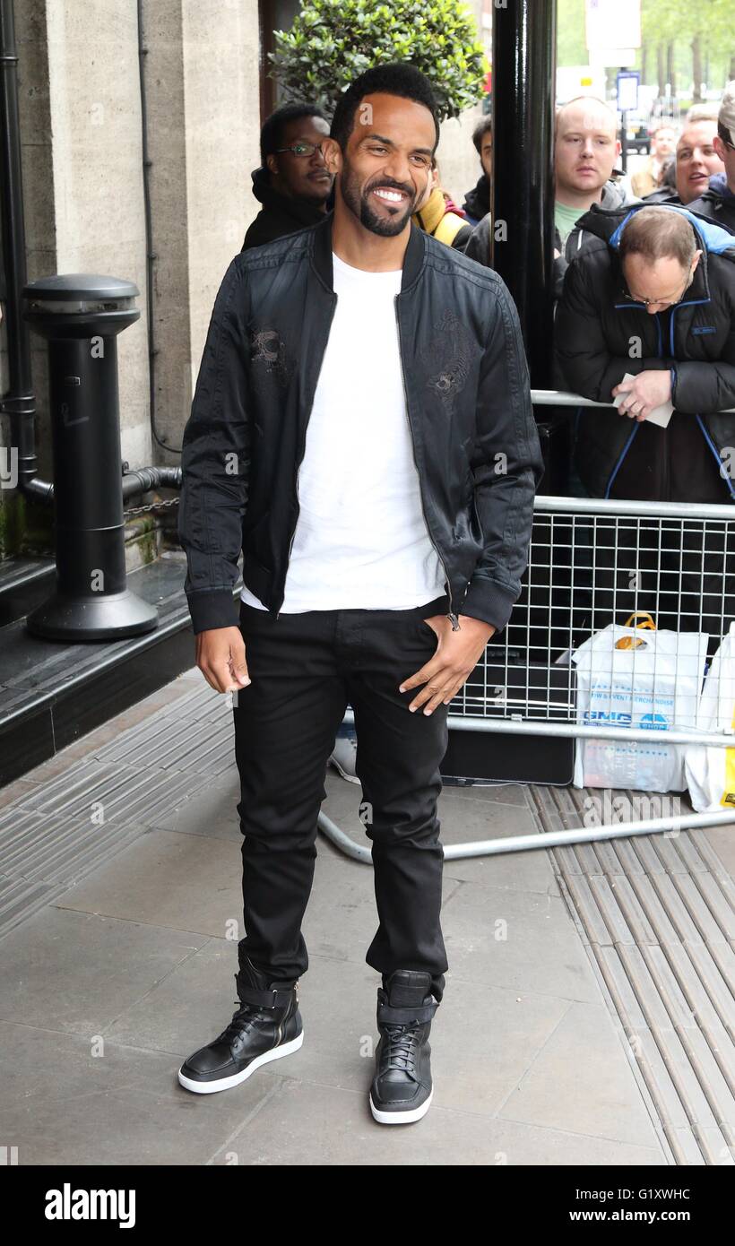 London, UK. Craig David at Ivor Novello Awards at the Grosvenor House Hotel, Park Lane, London on May 19th 2016. Ref: LMK73 -60315-200516 Keith Mayhew/Landmark Media.  WWW.LMKMEDIA.COM. Stock Photo
