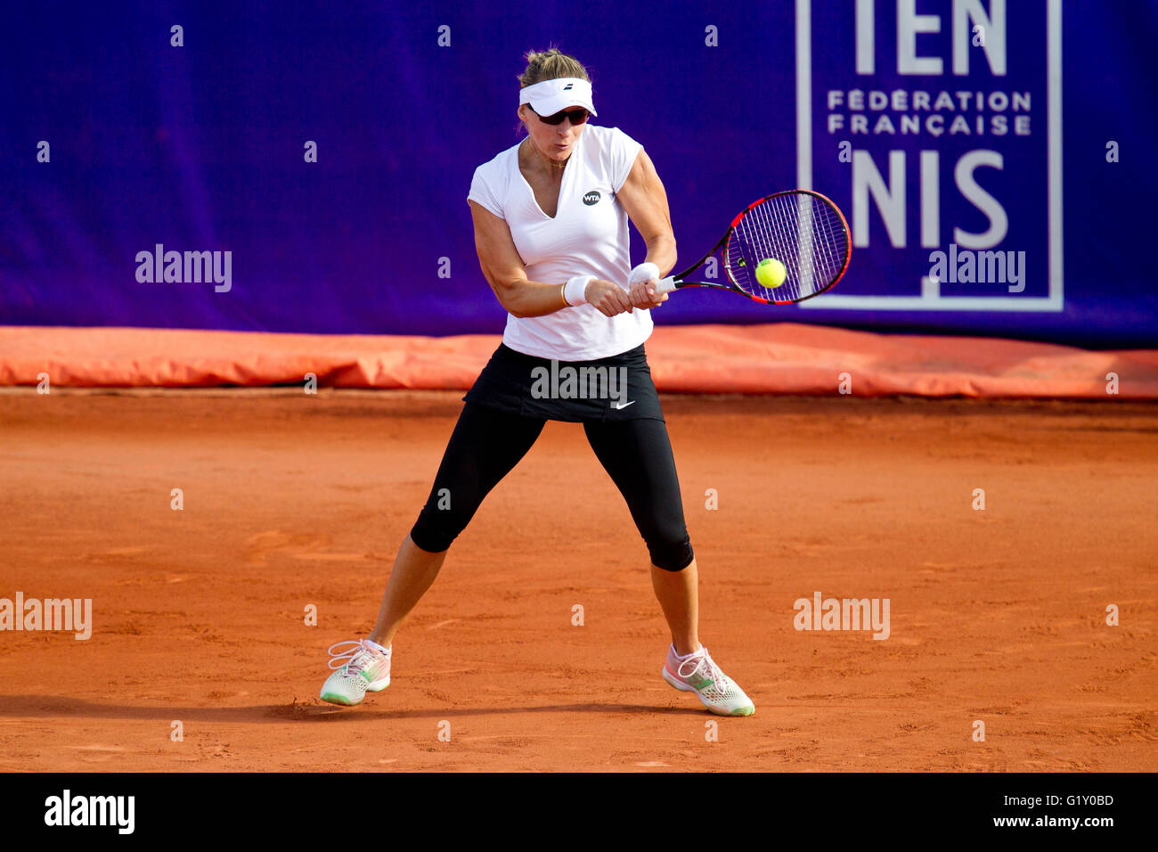 Strasbourg, Alsace, France. 19th May, 2016. The WTA Strasbourg Open
