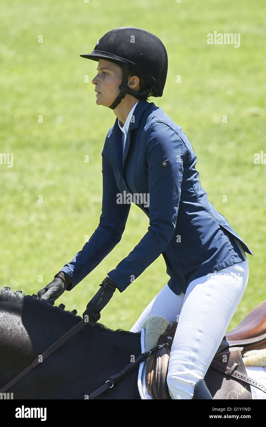 Madrid, Madrid, Spain. 20th May, 2016. Athina Roussel Onassis attended 106 CSI 5* Madrid at Club de Campo Villa de Madrid Day 2 on May 20, 2016 in Madrid Credit:  Jack Abuin/ZUMA Wire/Alamy Live News Stock Photo