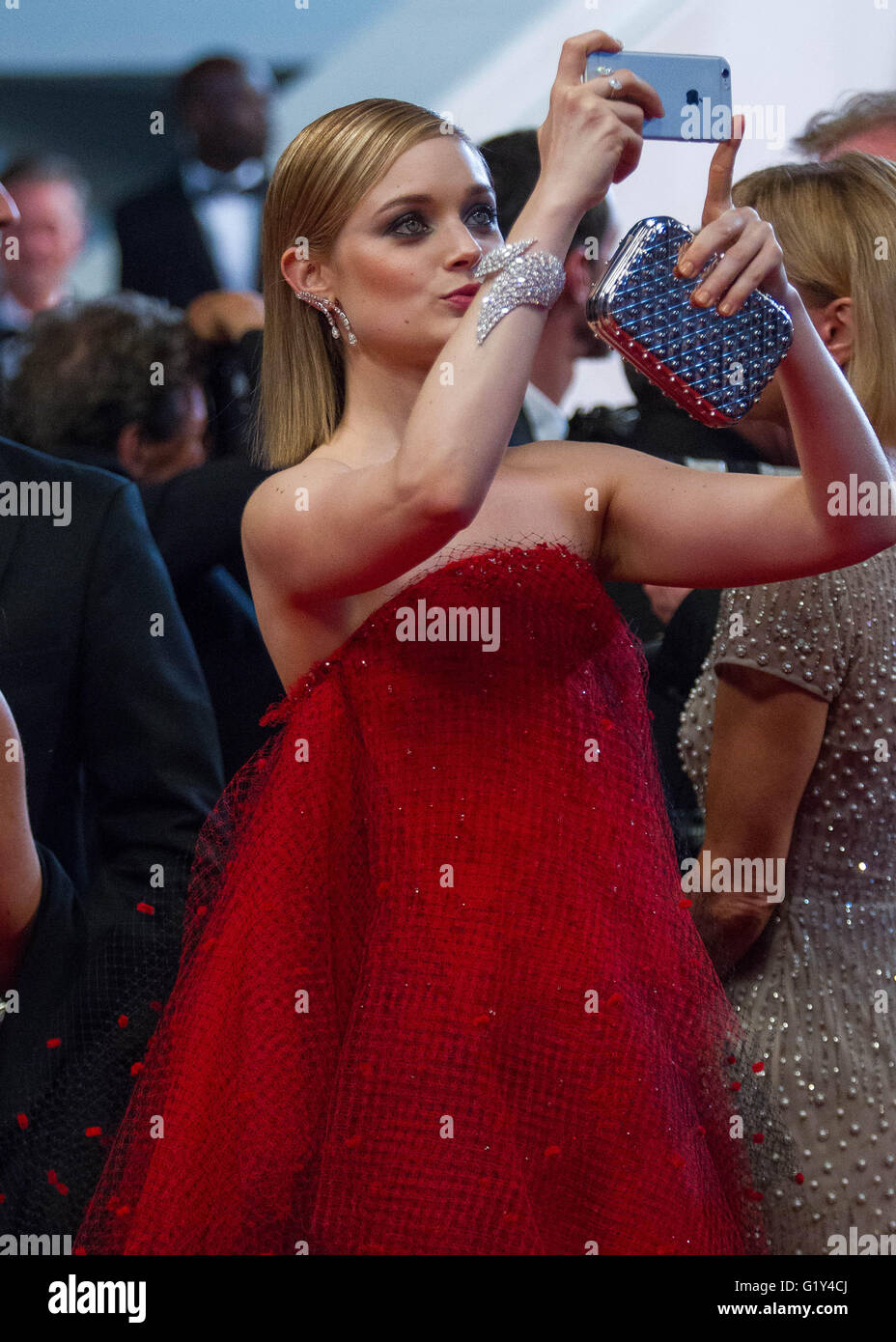 Bella Heathcote Actress The Neon Demon. Premiere 69 Th Cannes Film Festival Cannes, France 21 May 2016 Diw90708 Credit:  Allstar Picture Library/Alamy Live News Stock Photo
