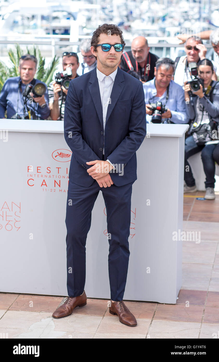 Shia Labeouf Actor American Honey, Photocall. 69 Th Cannes Film Festival Cannes, France 19 May 2016 Diw90778 © Allstar Picture Library/Alamy Live News Stock Photo