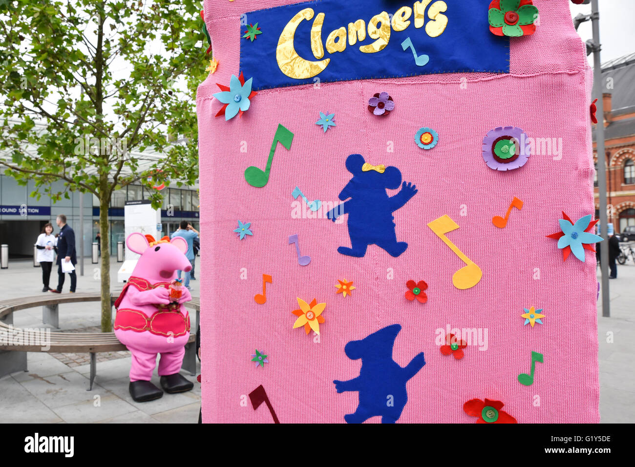 Kings Cross, London, UK. 21st May 2016. Promotional event for The