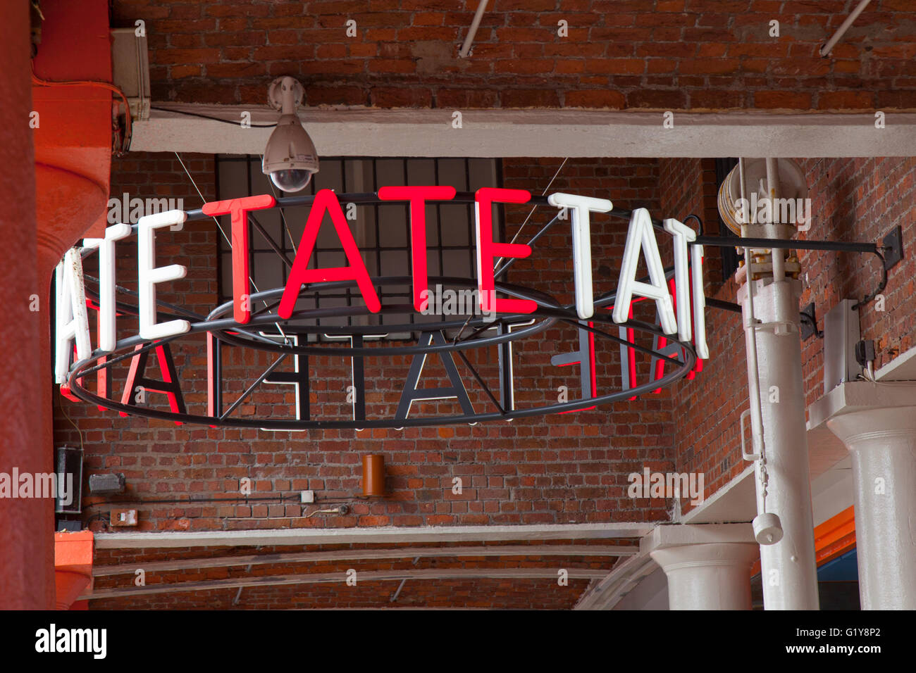 Tate Art Gallery, Albert Dock, Liverpool, Merseyside, UK Stock Photo