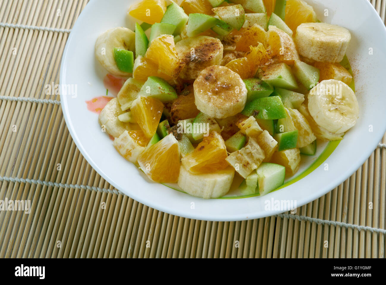 Chlada Fakya - African fruit salad Stock Photo
