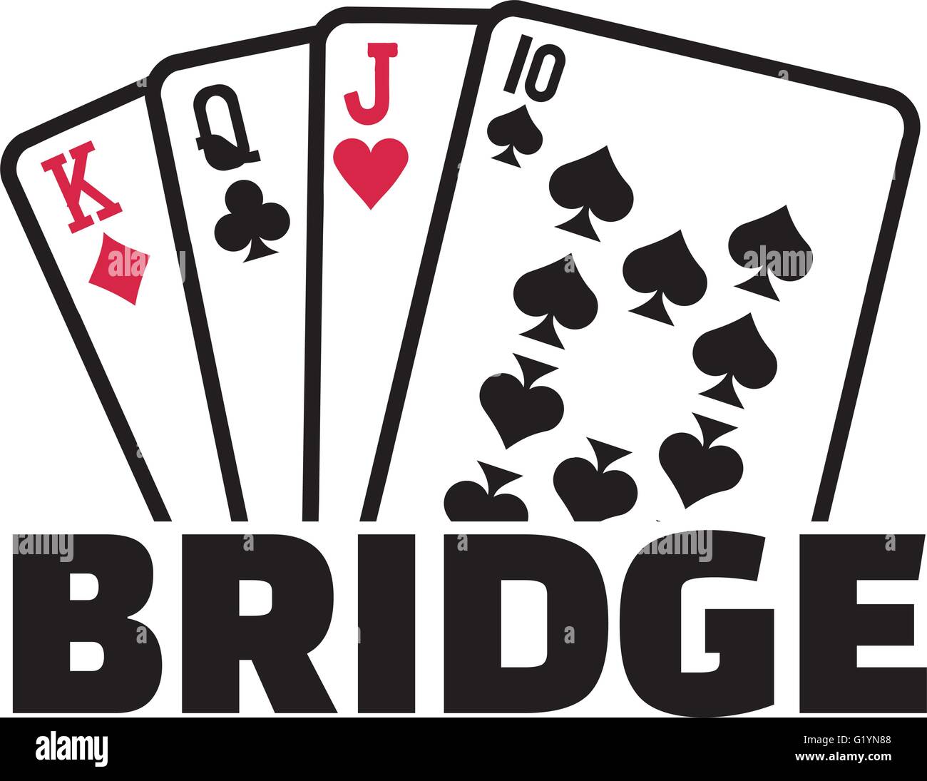 Bridge cards hi-res stock photography and images - Alamy