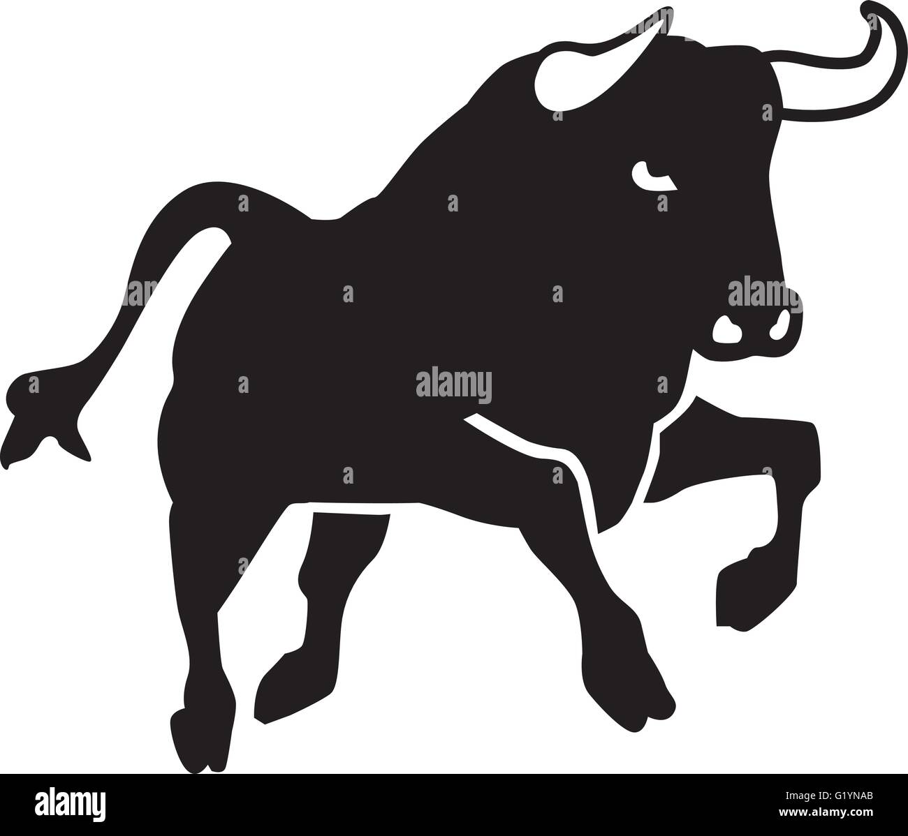 Angry Bull energy Stock Vector Image & Art - Alamy