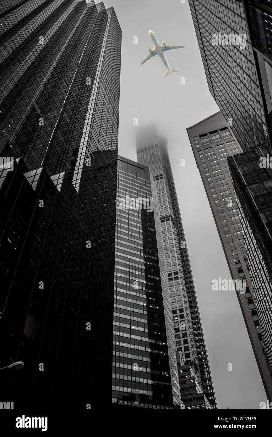 New York Highrises Stock Photo