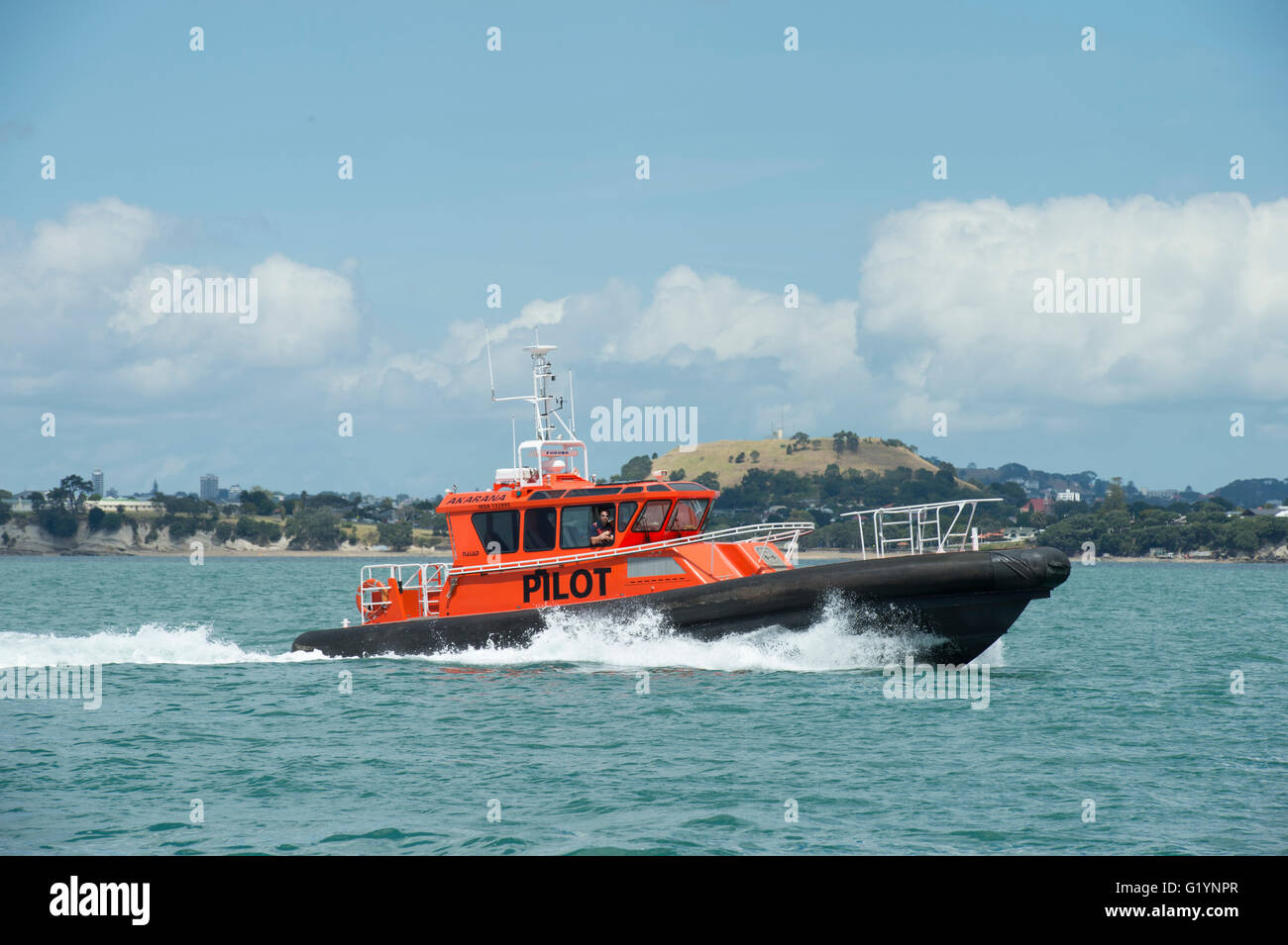 Auckland Harbour Pilot RIB (Rigid Inflatable Boat), Akarana, Built by