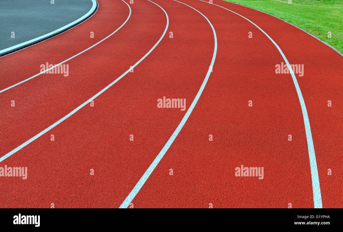 Red Running Tracks In Sport Stadium Stock Photo Alamy red-running-tracks-in-sport-stadium-stock-photo-alamy