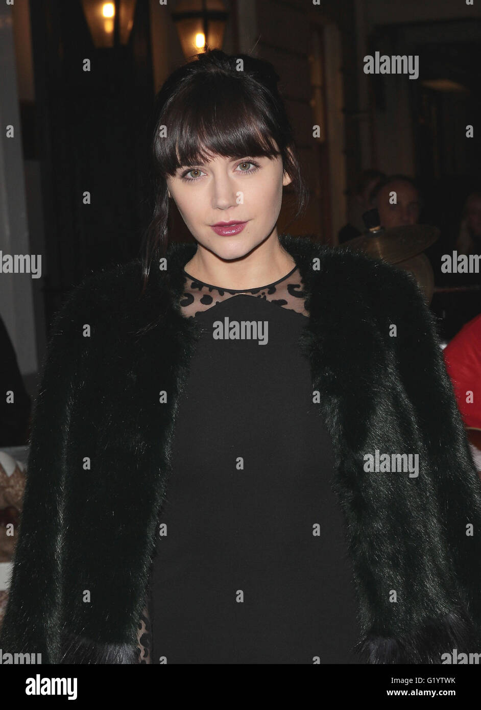 London, UK, 25th Nov 2015: Lilah Parsons attends the Stella McCartney store Christmas lights switching on ceremony in London Stock Photo