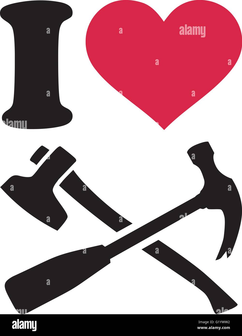 Carpenter tools Stock Vector Images - Alamy