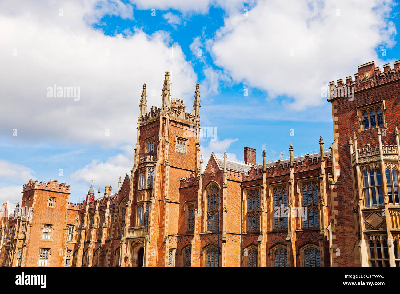 Queen's University of Belfast Stock Photo Alamy