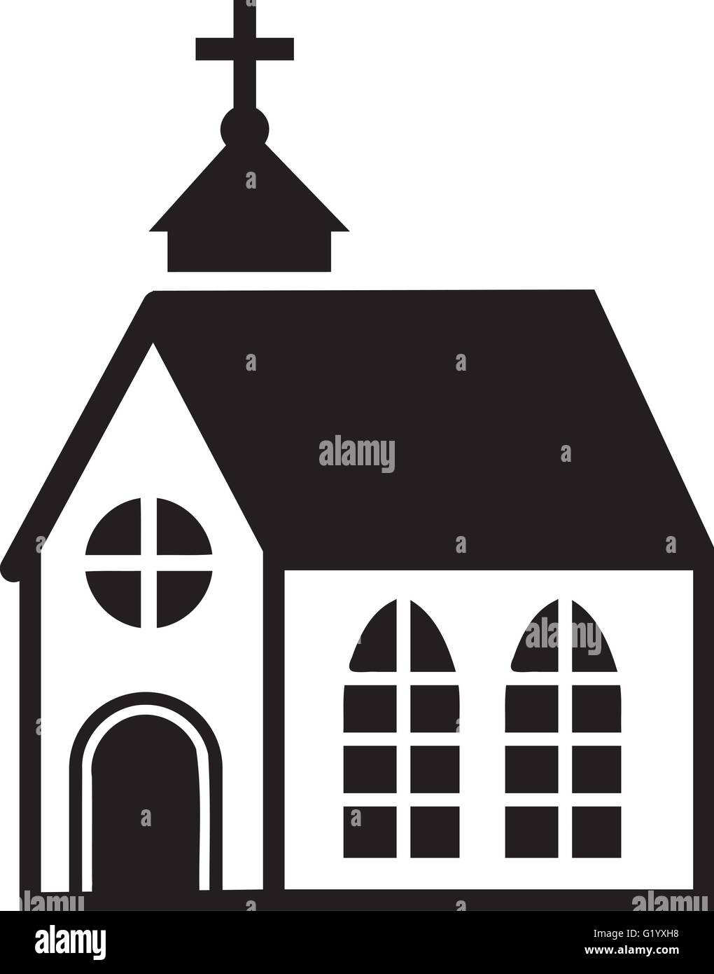 Christ church chapel Stock Vector Images - Alamy