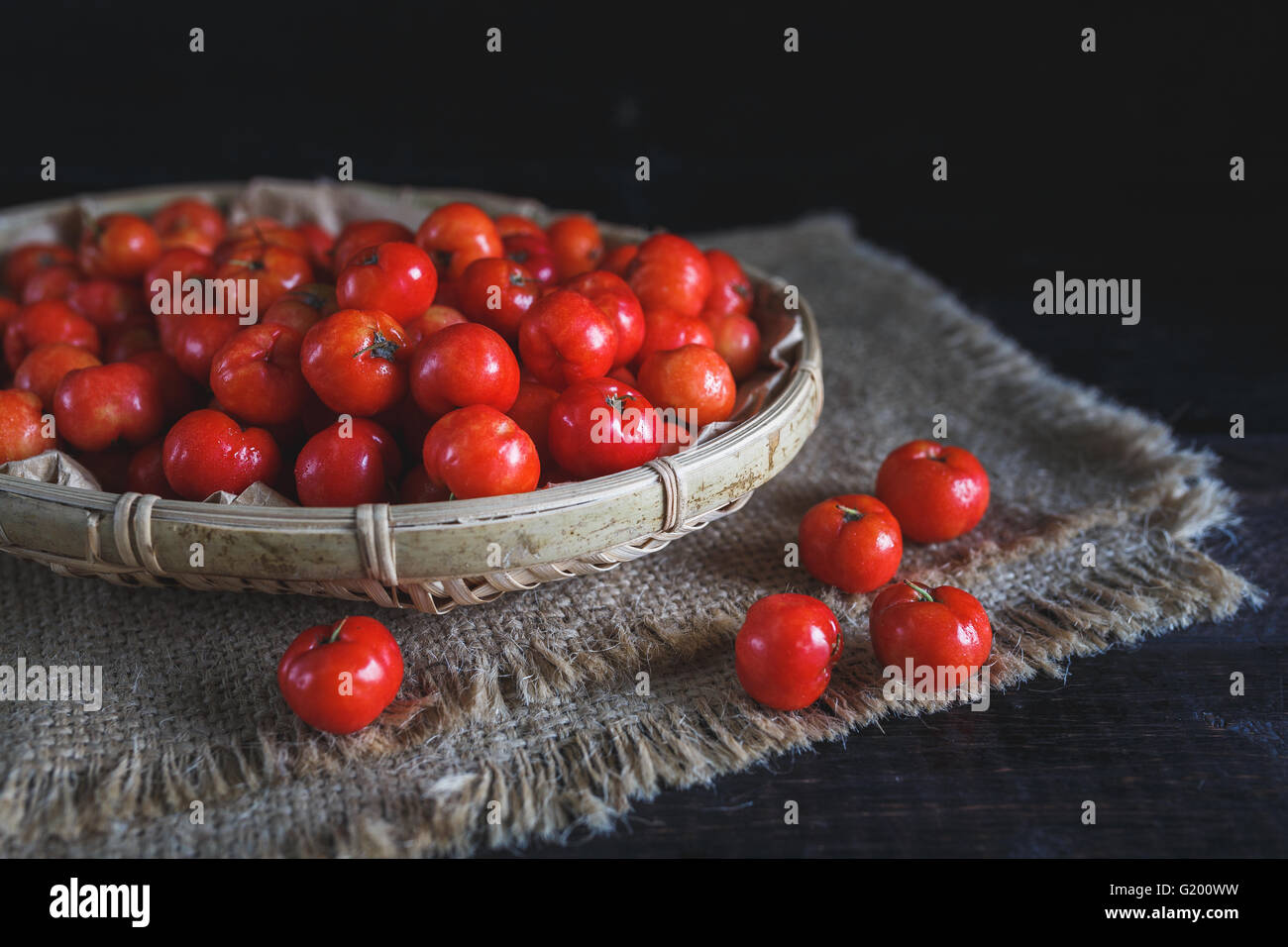 Barbados Cherry Stock Photo Alamy