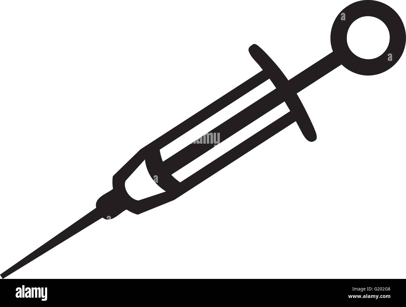 Syringe Injection Dentist Stock Vector