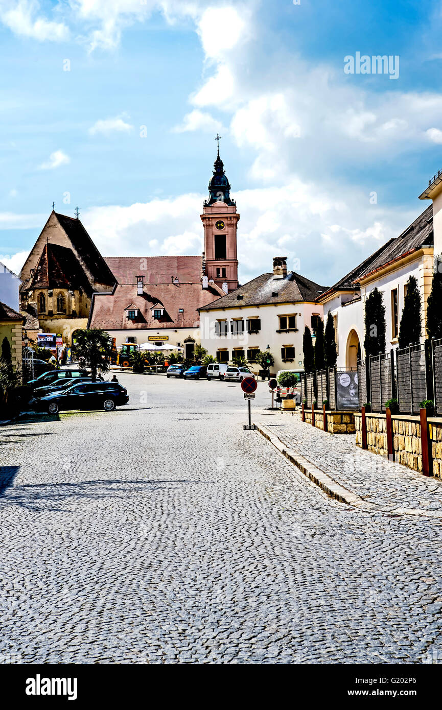 Weinort Rust, Burgenland, Niederösterreich; Rust, village known for the surrounding vineyards,  in lower austria, neusiedlersee Stock Photo