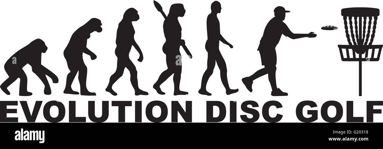 Evolution disc golf Stock Vector Image & Art Alamy