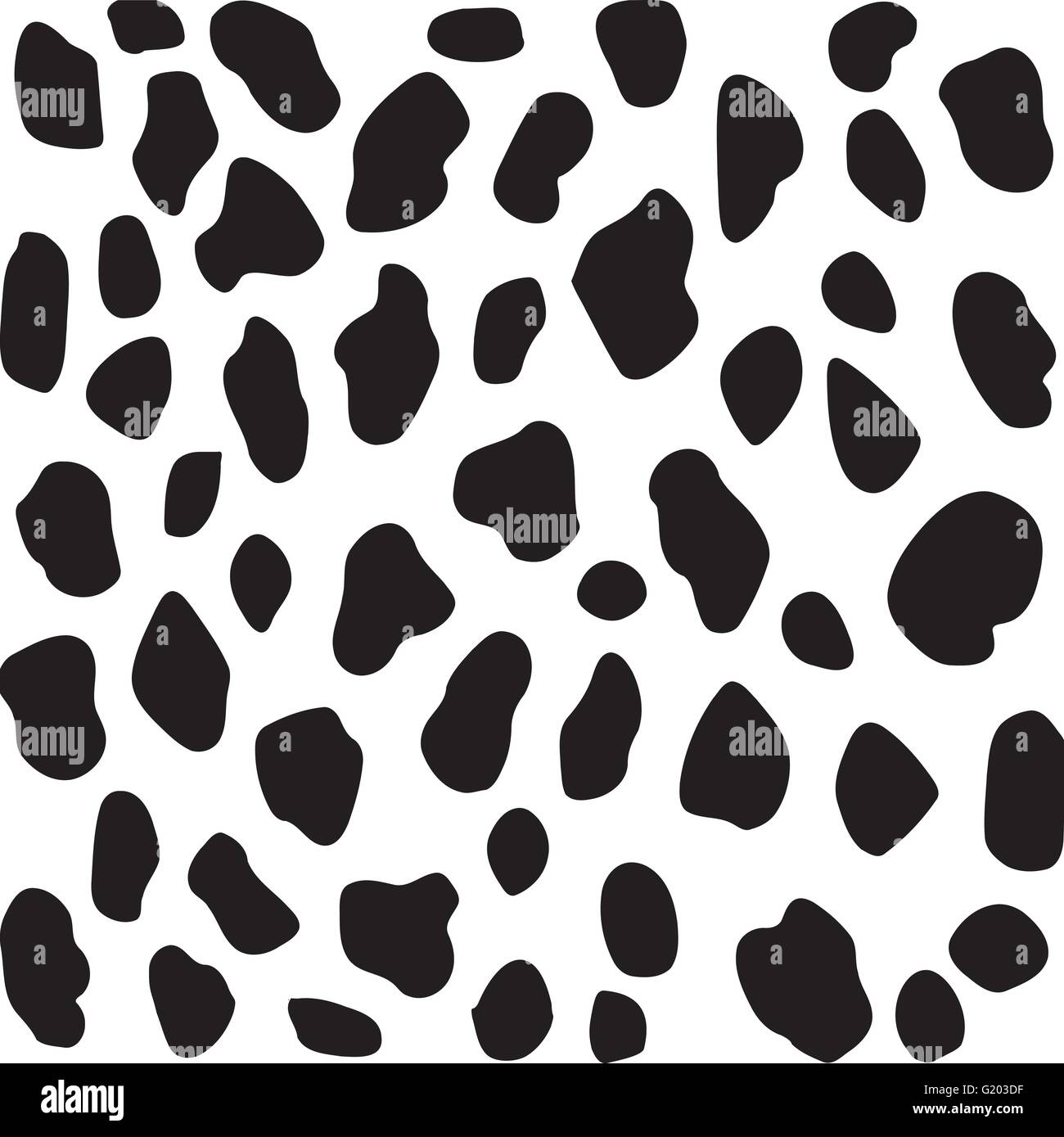 Dalmatian pattern - spotted background Stock Vector Image & Art - Alamy