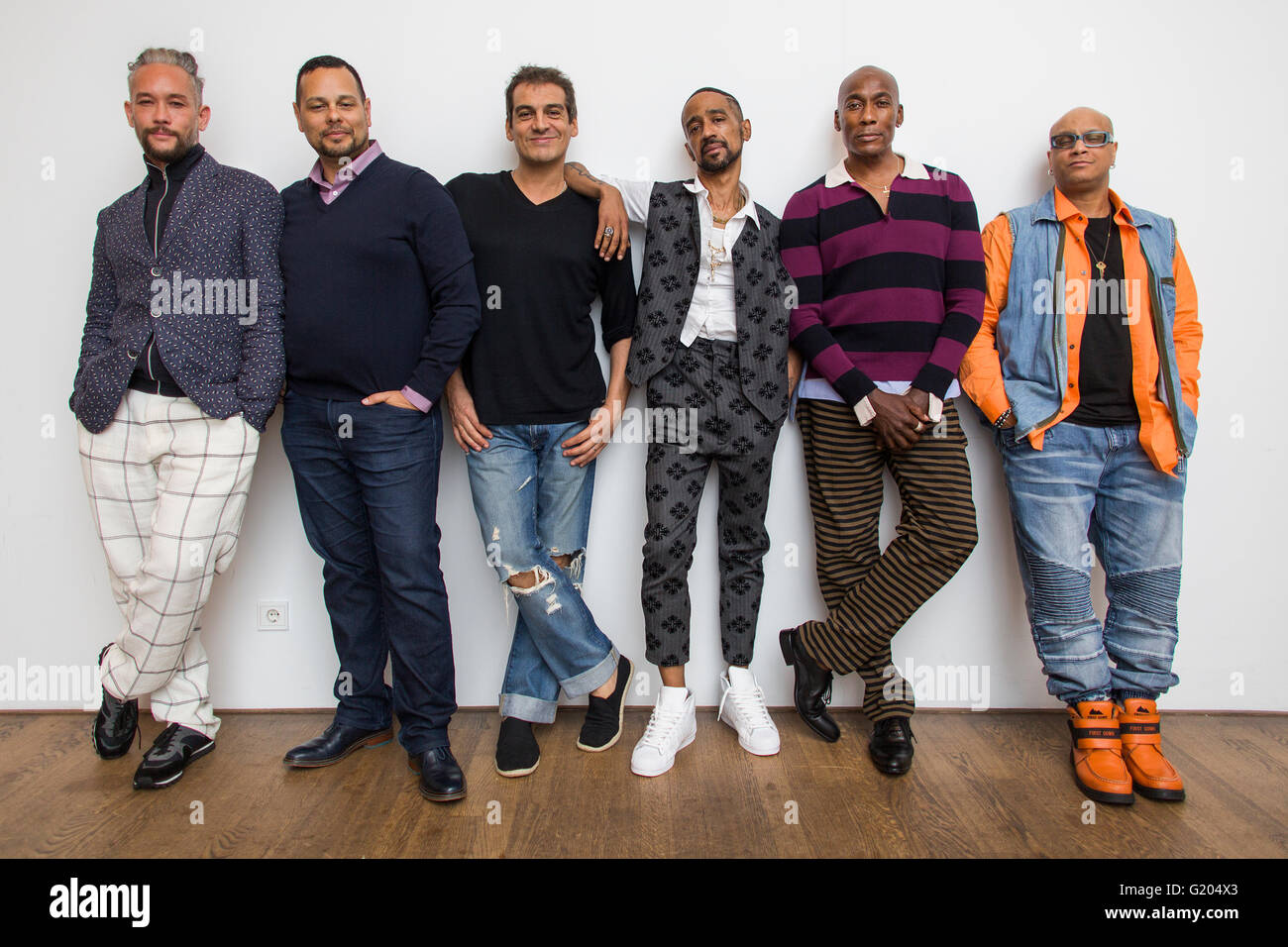 FLTR: Kevin Stea, Luis Camacho, Salim Gauwloos, Jose Gutierez, Carlton  Wilborn, Oliver Crumes, former dancers of Madonna's Blond Ambition Tour  Stock Photo - Alamy