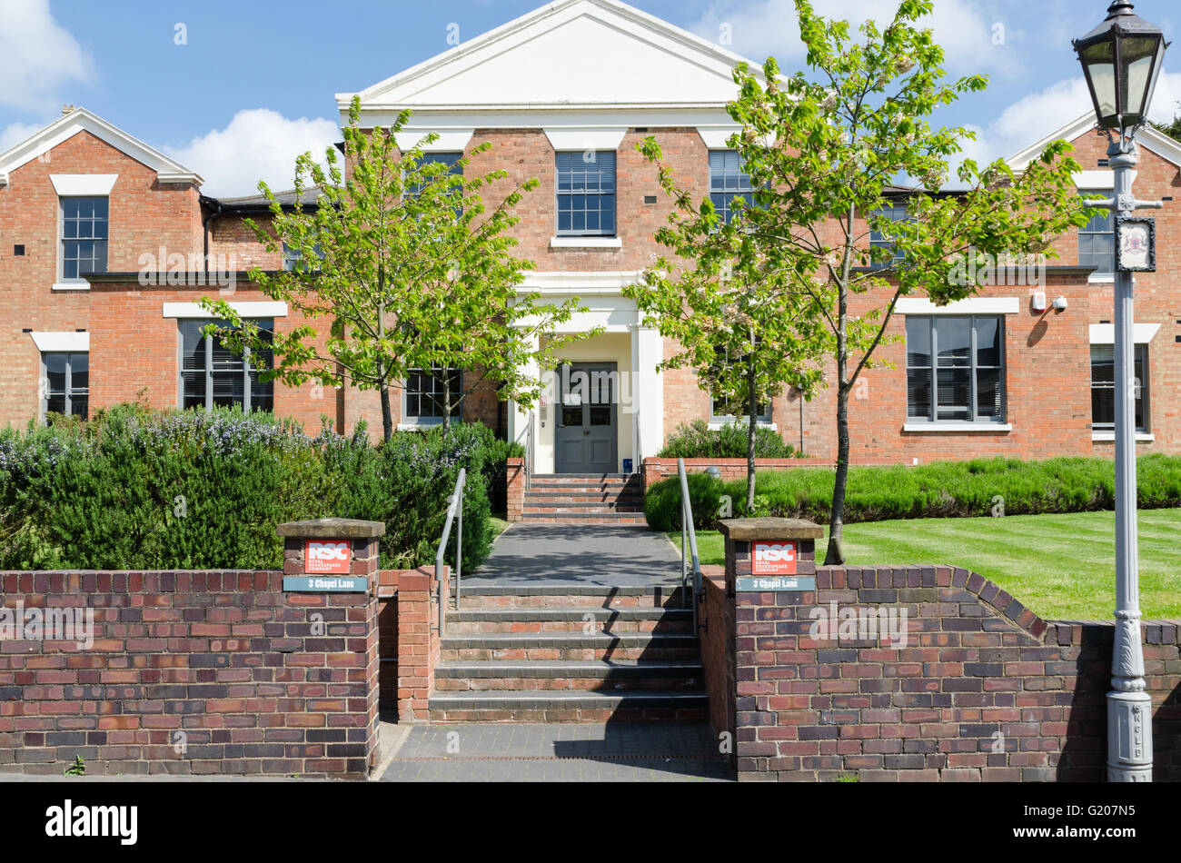 Royal Shakespeare Company offices in Chapel Lane, StratforduponAvon