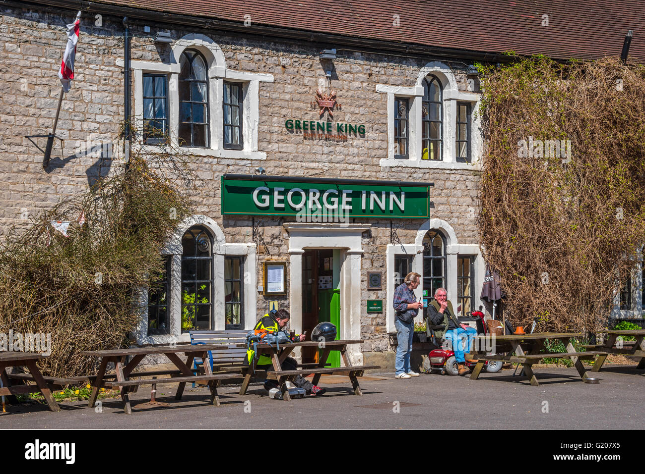 Inn, Tideswell, Derbyshire Stock Photo Alamy