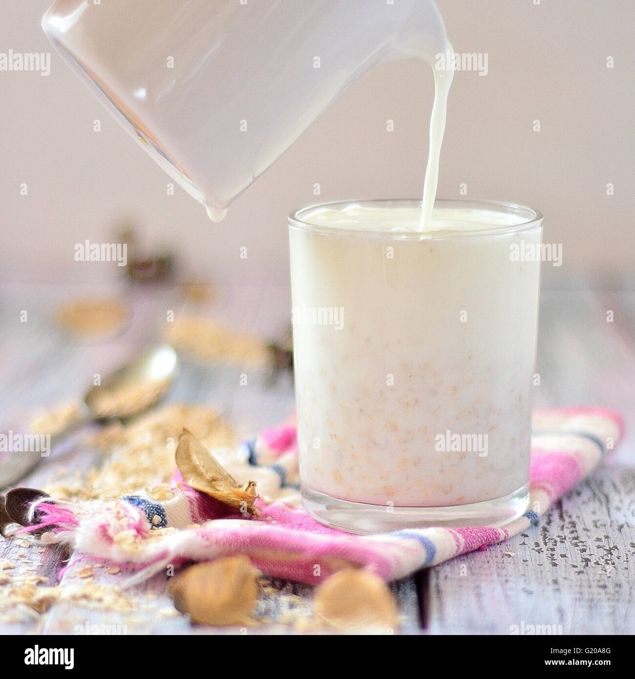 Oat milk hires stock photography and images Alamy