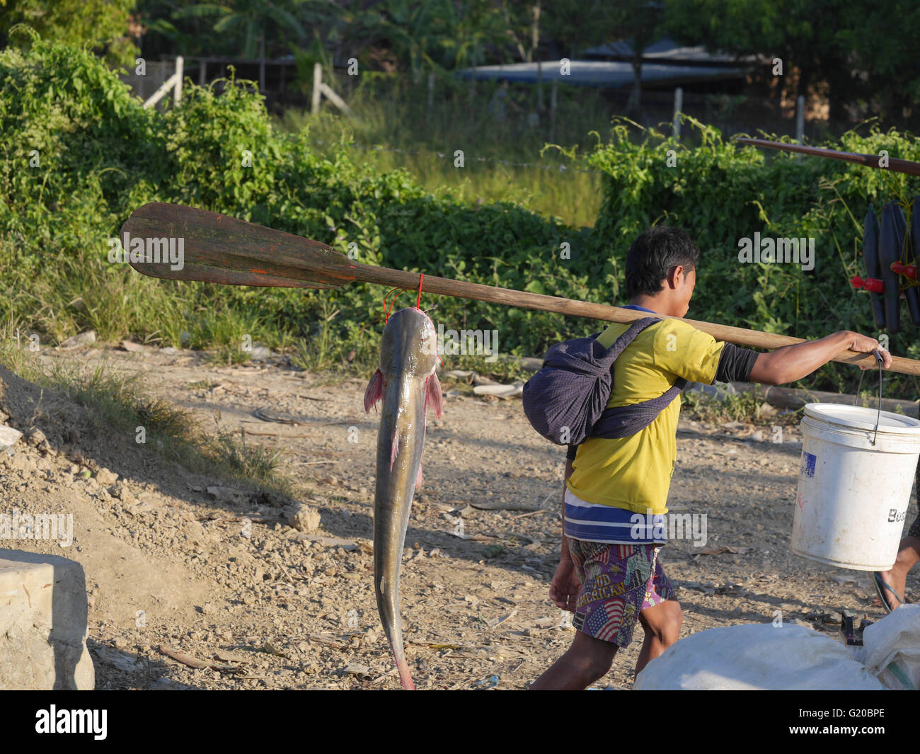 Carrying fish hires stock photography and images Alamy