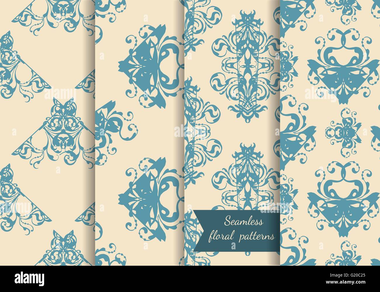 seamless floral pattern Stock Vector Image & Art - Alamy