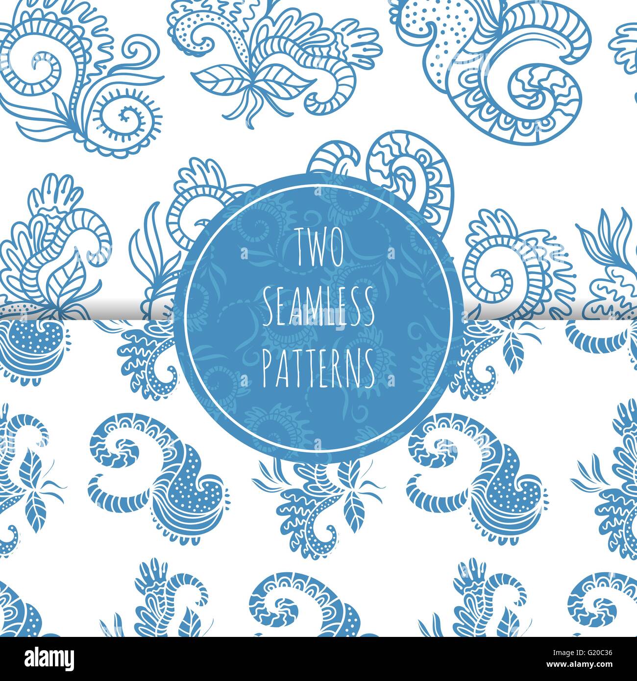 seamless floral pattern Stock Vector Image & Art - Alamy