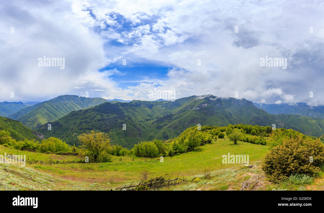 Dramatic view in the mountain Stock Photo - Alamy