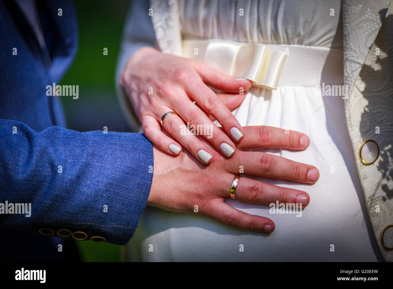 Pregnant Wedding High Resolution Stock Photography and Images Alamy