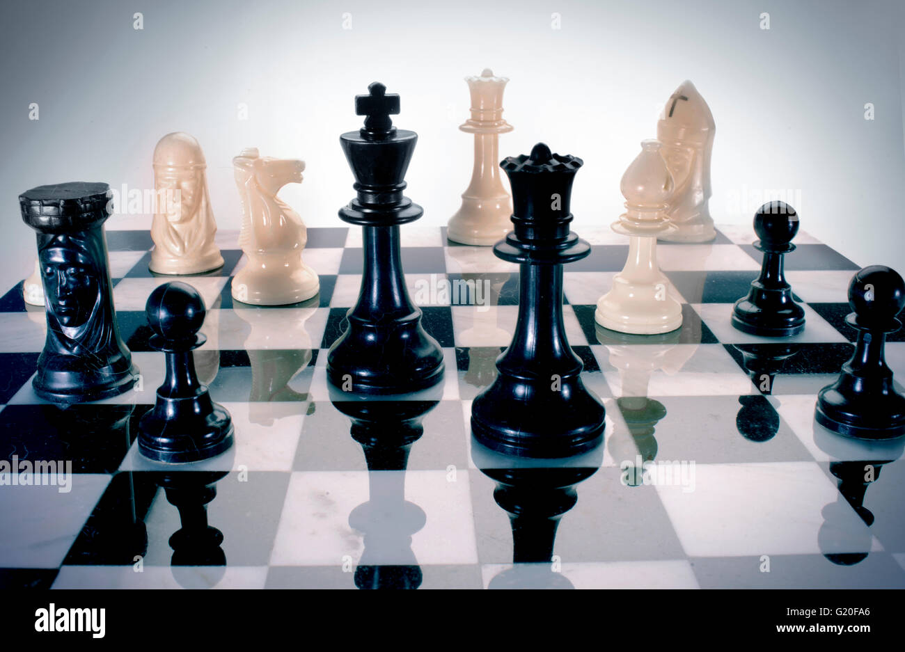 Compass Chess Piece On Chess Board Stock Photo 2296557763