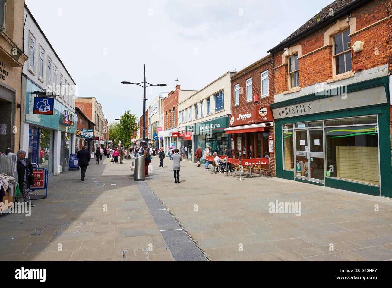 Regent Street Swindon Wiltshire UK Stock Photo - Alamy