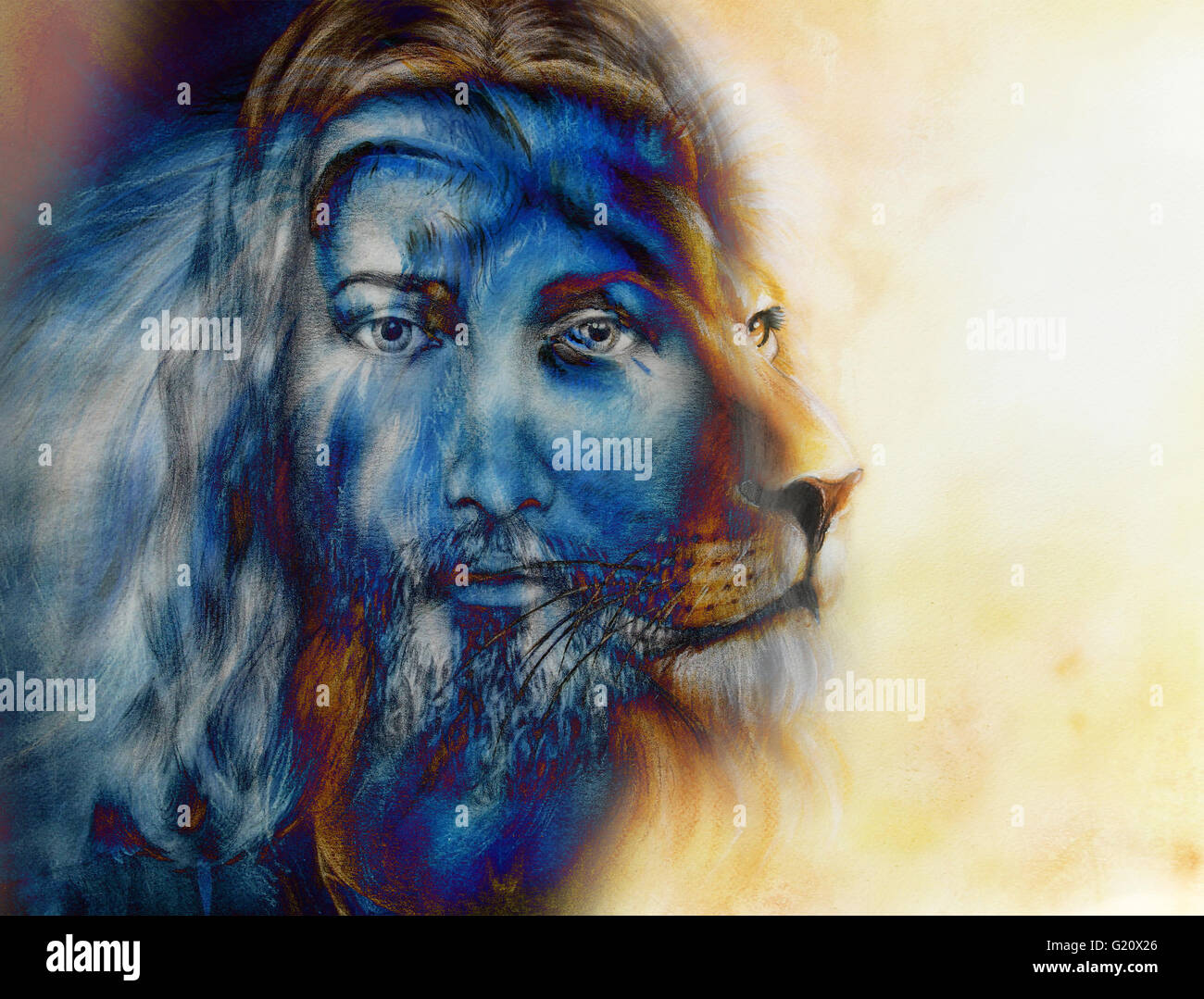 Jesus Face Profile