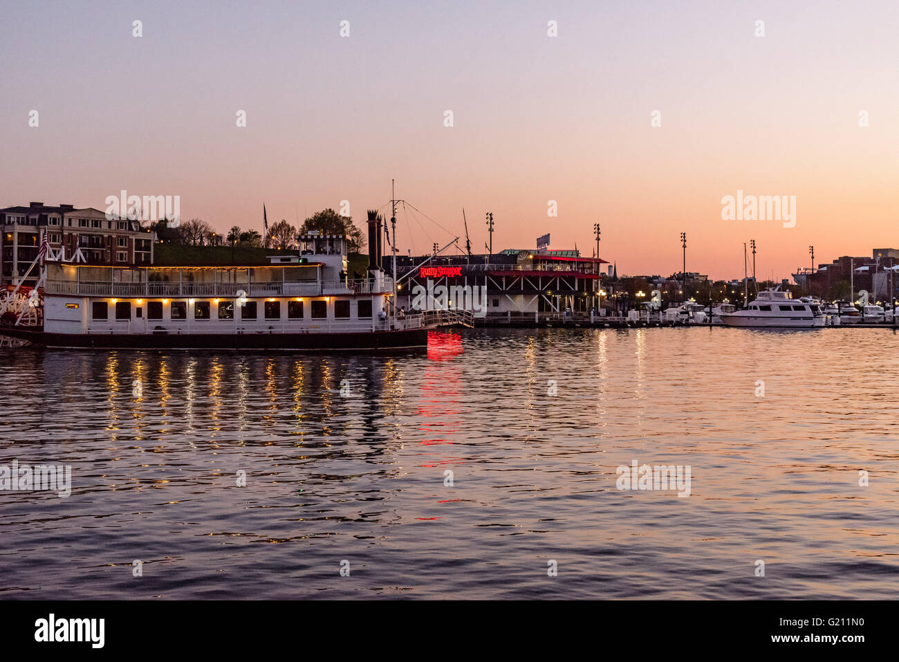 The BlackEyed Susan, Paddlewheel Dinner Boat, Inner Harbor, Baltimore