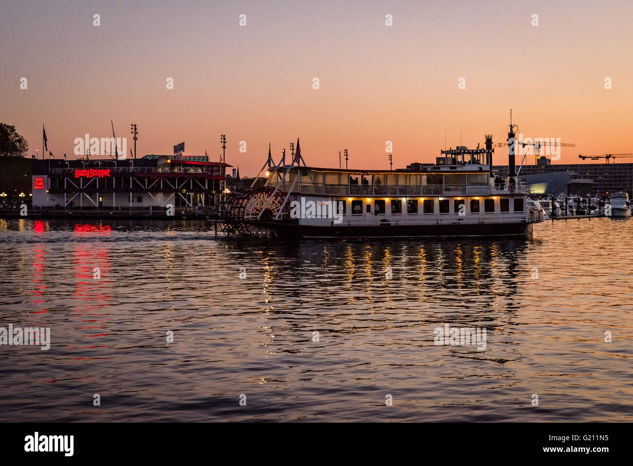 The BlackEyed Susan, Paddlewheel Dinner Boat, Inner Harbor, Baltimore