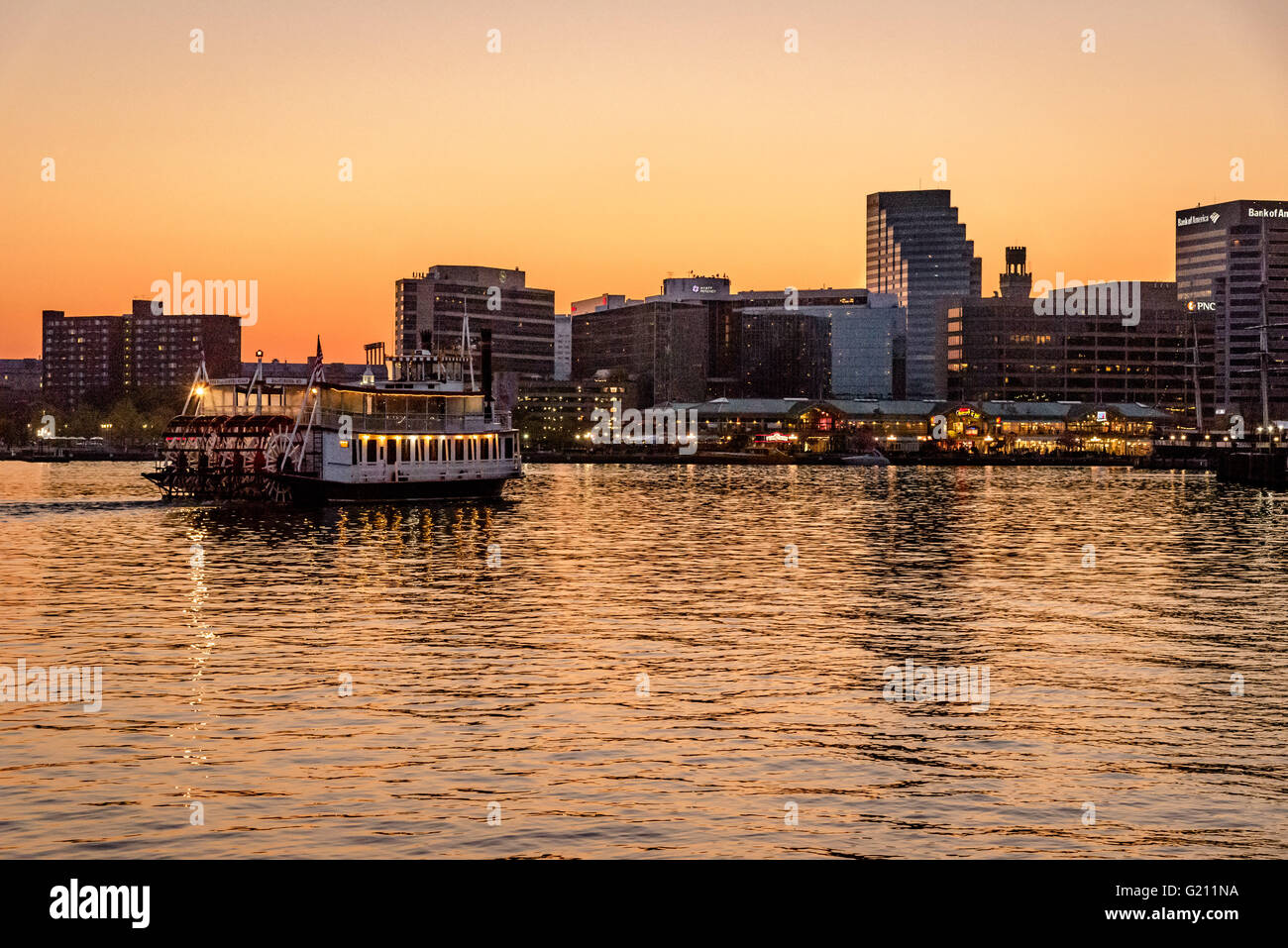 The BlackEyed Susan, Paddlewheel Dinner Boat, Inner Harbor, Baltimore