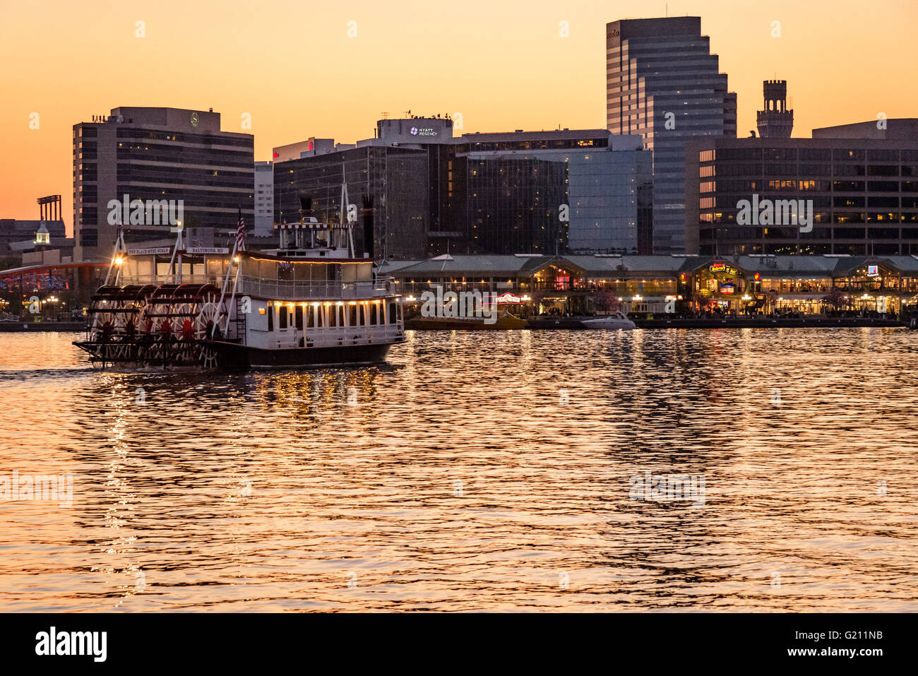 The BlackEyed Susan, Paddlewheel Dinner Boat, Inner Harbor, Baltimore