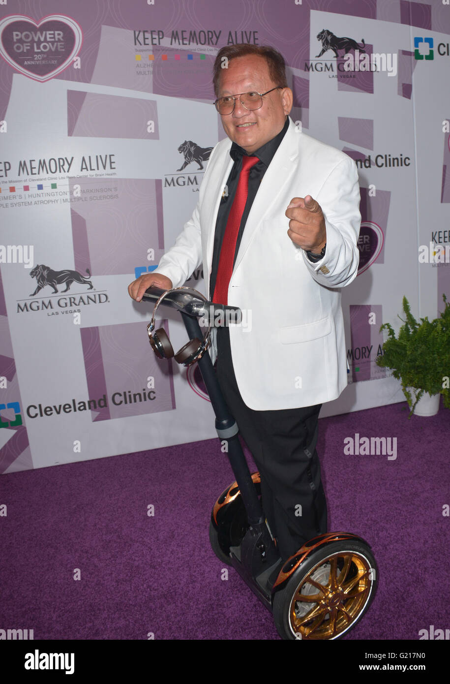 Las Vegas, Nevada, USA. 21st May, 2016. Monster Cable CEO Noel Lee