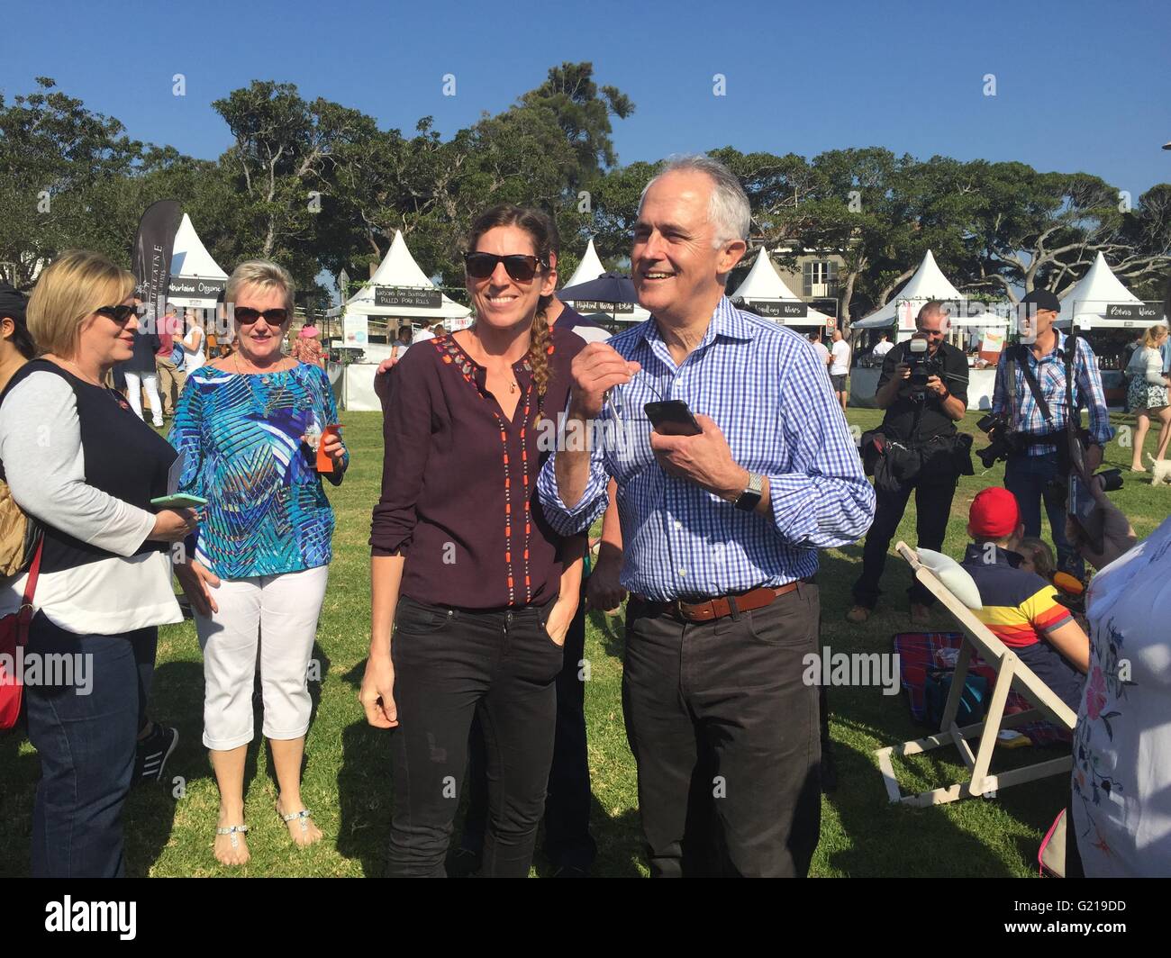 Malcolm Turnbull Prime Minister of Australia Stock Photo Alamy