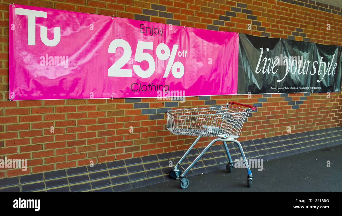Supermarket giant Sainsbury's launch their latest Tu clothing sale in