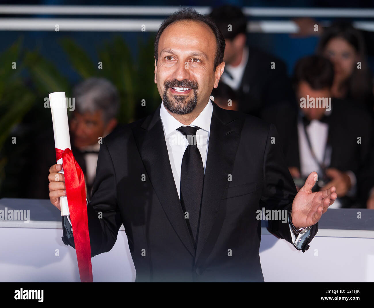 Asghar Farhadi Director Awards Photocall. 69 Th Cannes Film Festival ...