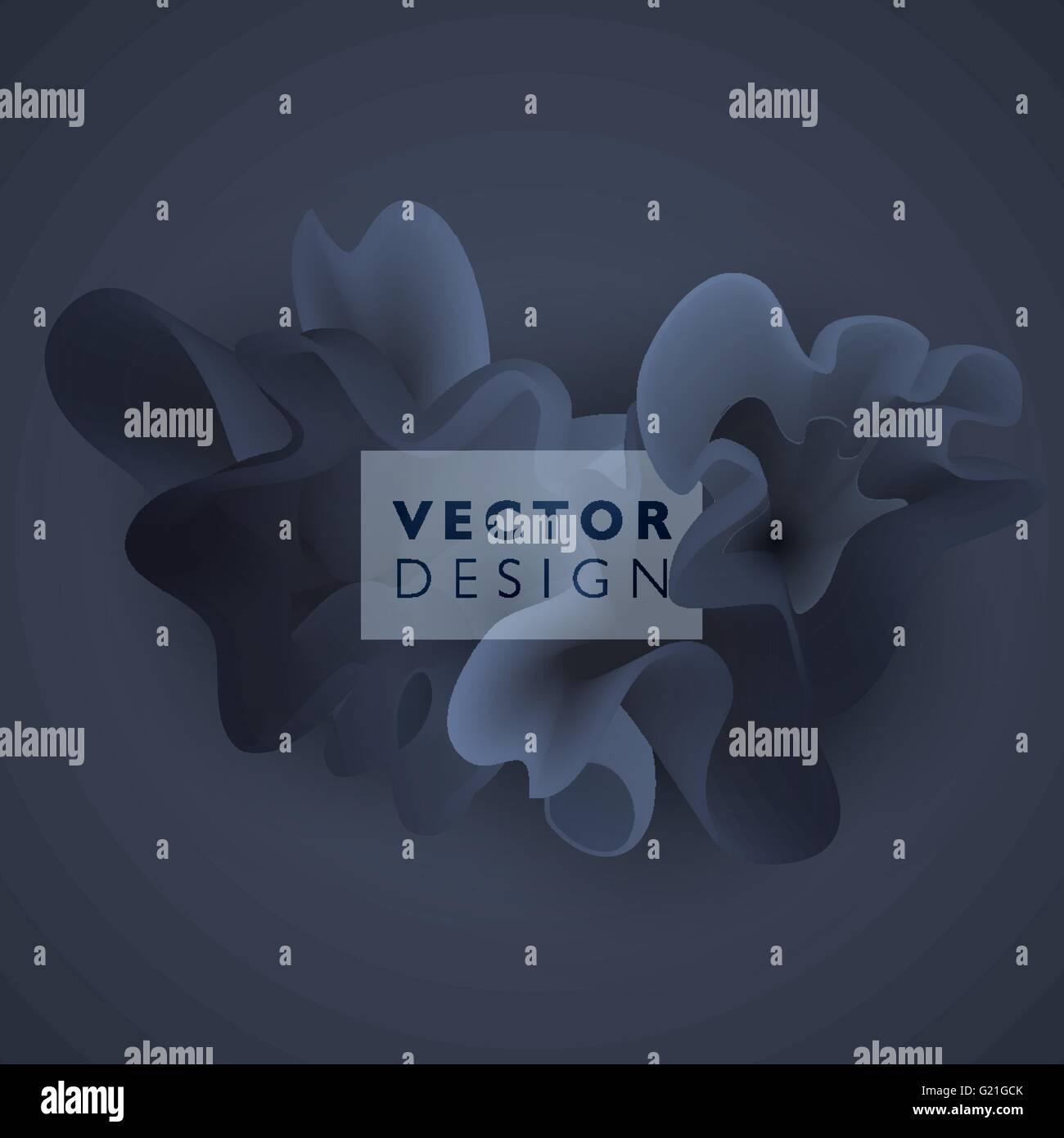 Vector abstract color cloud. Liquid ink splash. Background for banner ...