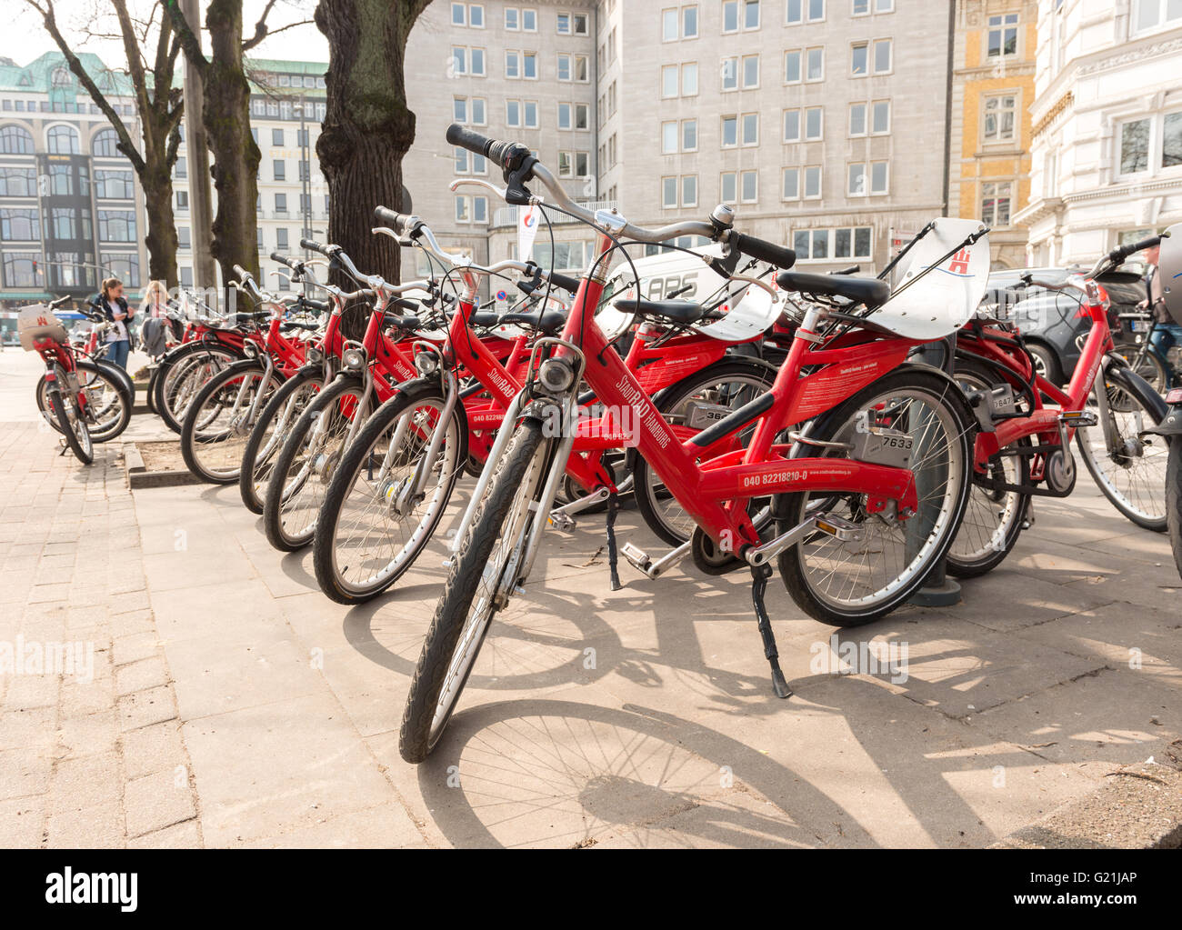 Hamburg stadtrad hi-res stock photography and images - Alamy