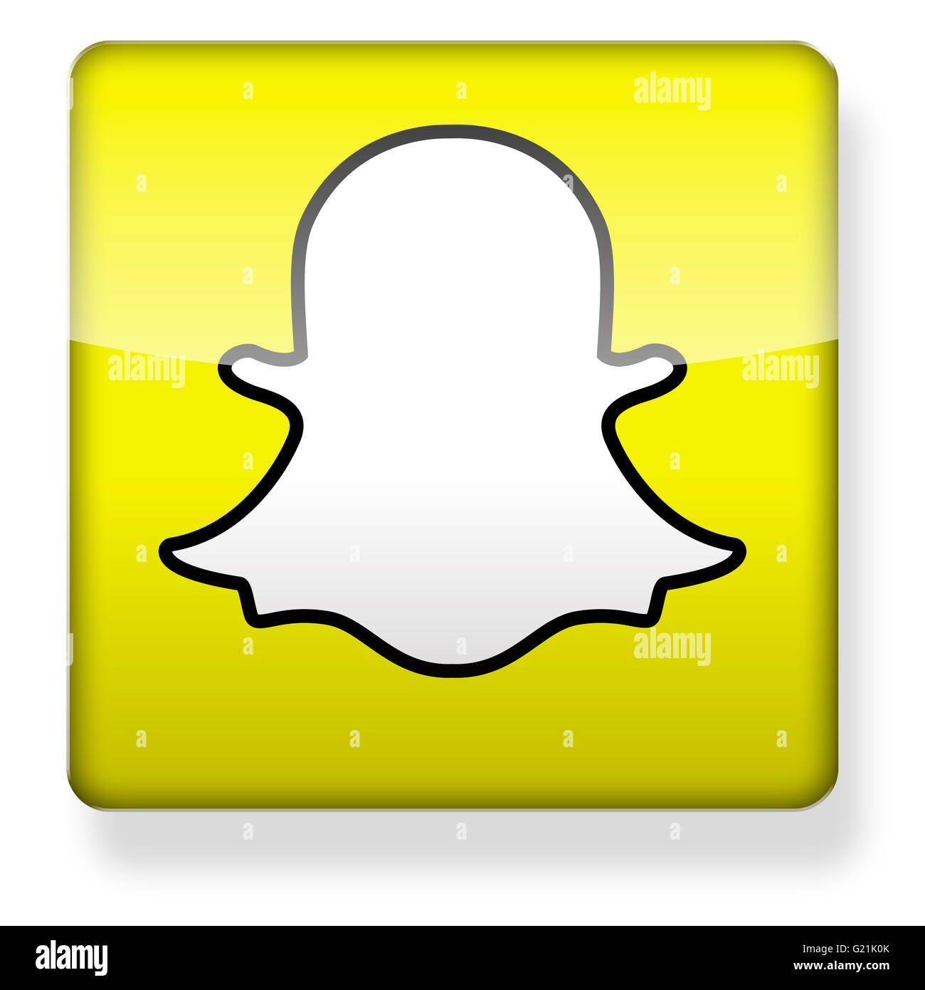 Snapchat logo hi-res stock photography and images - Alamy