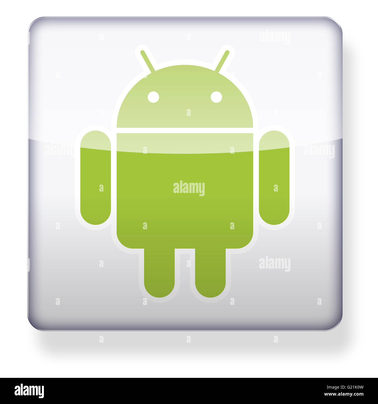 Android robot logo app icon hi-res stock photography and images - Alamy