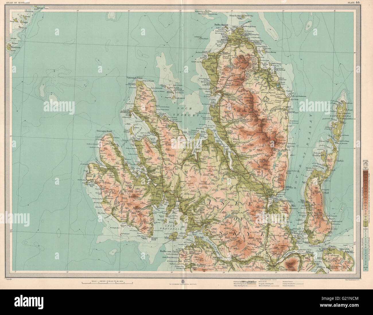 Map of the isle of skye hires stock photography and images Alamy