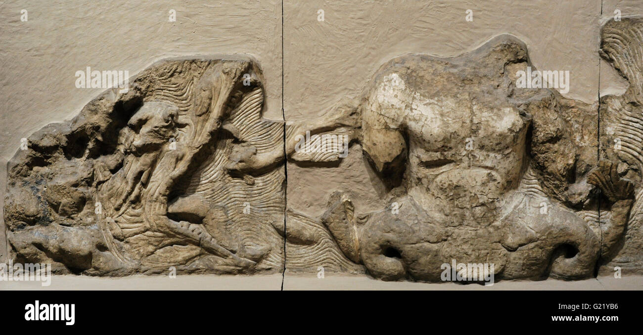 Sogdia Pre Islamic Central Asia Sculptural Composition - 